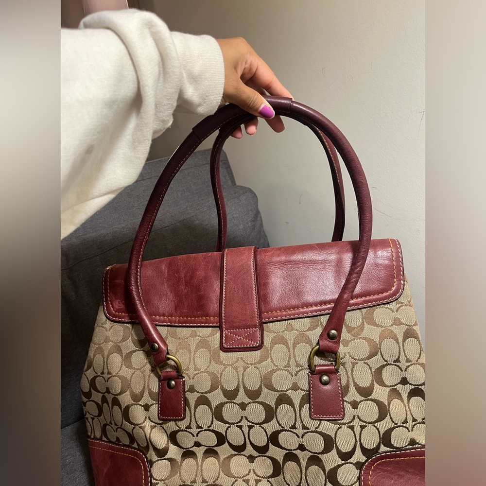 Coach SoHo Signature Satchel Special Edition Fall 2004 bag vintage 5774 - Picture 6 of 10